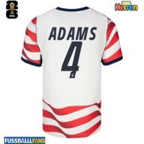Vereinigte Staaten Tyler Adams #4 Heimtrikot WM 2026 Kurzarm